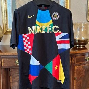 Nike F.C. Multicolor The Worlds Football Club Jersey